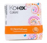 Прокладки женские, Kotex (Котекс) №10 колор ультра нормал сетч