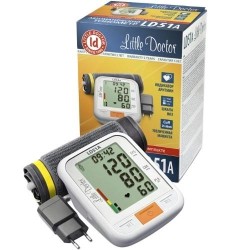 Тонометр автоматический Little Doctor на плечо с увеличенной манжетой Cuff-LDA 25-36 см с адаптером LD-N057 LD51A