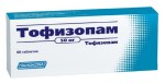 Тофизопам, таблетки 50 мг 60 шт