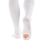 Чулки антиэмболические, Интекс р. XXL-EW Элеганс для широкого бедра 1 класс компрессии с резинкой на силиконовой основе белые